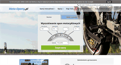 Desktop Screenshot of moto-opony.pl