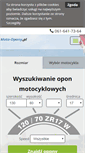 Mobile Screenshot of moto-opony.pl